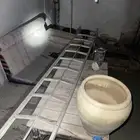 سلم المنيوم نظيف جدا