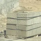 بلاط رصيف لون اسمنتي طبليه