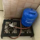 اسطوانه غاز 7 لتر وموقد مع منظم