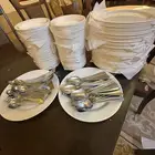 تأجير صحون غرف وصحون حلى وملاعق كبيرة وصغيرة في مكة