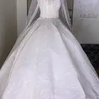 فستان زواج للبيع 400 جديد لبس مره واحده