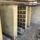 رفوف لحمام حديد
