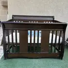 سرير اطفال من عمر شهر الى 4 سنوات خشب