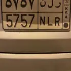 لوحة سيارة