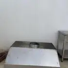 طاولة استيل وشعله ومدخنه استيل