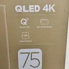 شاشة tcl كيولد 75 بوصة