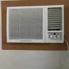 مكيف شباك طن ونص وسئلت طن ونص كلها اخو الجديد