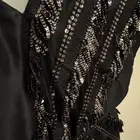 فستانين سهره جديده اسود وذهبي