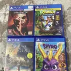 مجموعة أشرطة PS4 للبيع