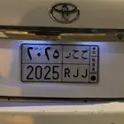 لوحة مميزة لسيارات 2025. ح ح ر 2025