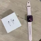 ساعة أبل9   سماعه أيربوذ 4