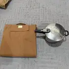 قدر ضغط ياباني ستيل. وفرشه
