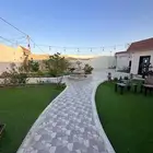 للبيع شاليه او استراحه او بيت قسمين