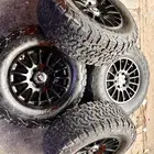 جنوط برايد مع كفرات نص حجري مقاس 265 70 17