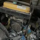 ماطور كهرب مولد كهرب شغال على بنزين يشغل غرفه مكيف وتلفزيون
