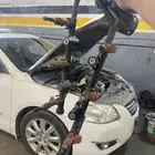 ورشة صيانة سيارات الصناعية القديمة