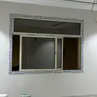 دربزين استيل شبابيك المينوم بآب حديد