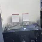 طابعه ليزر كانون اسود مع حبرين جديده 260