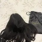 باروكة شعر طبيعي جذور حرير لم تستخدم ابدا