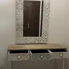 مدخل خشب للبيع مرايا كونسول