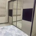 غرفة نوم جلد جميله