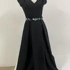فستان أسود فخم