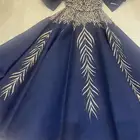 فستان مناسبات كحلي مقاس s