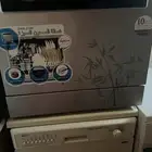 جلايتين صحون مقاس صغير كوري و مقاس كبير الماني بحاله جيده