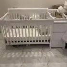 سرير اطفال ومواليد جميعها استعمال بسيط