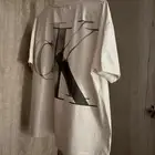 تيشرت calvin klein Jeans أصلي - لون اوف وايت - جديد ب150