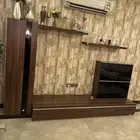 اثاث دولاب مجلس وكنب مجلس 5 قطع تكفي ل 12 شخص