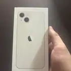 ايفون 13 اللون ابيض 128 جديد