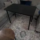 طاوله مكتب سوداء