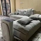 كنب للبيع ومروحه وطاولات وبراده