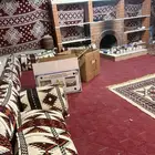 للبيع بيت شعر 9 6 مع اثاثها ومع جملون