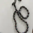 مسبحه فخمه مرصعه بالفضة السعر 500 ريال