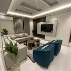 شقة مكونة من ثلاث غرف نوم مؤثثة حي الصحافة