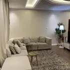 كنب زاويه L شبه جديد