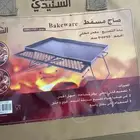 سنارة مع قاعدة كفر السيارة وصاجه للشوي وغيره