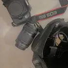 كاميرا كانون 60D EOS مع عدستها EFS 18-135 mm