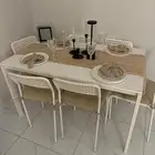 طاولة طعام 6 كراسي و ركن قهوه للبيع