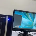 كمبيوتر مكتبي ميني جانب الشاشه