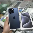 ايفون 15proMaxالذاكرة 512 تيتانيوم ازرق. نسبت البطارية 88