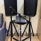 ساوند سيستم للإيجار - سماعات مع مكسر