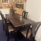 طاولة طعام خشب اصلي