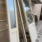 للبيع باب وشباك ألمنيوم بالخرج