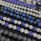 سبح راقية وفخمة مرصعة بفصوص زركون بعدة ألوان 33 حبة