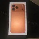 ايفون 17 برو ماكس 256 قيقا جديد لون برتقالي