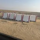 يوجد لدينا عدد كبير من الحواجز الخراسانية بحاله جيده جدا