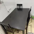 طاولة طعام 4 كراسي